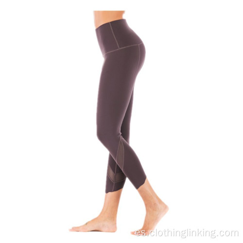Yoga Capris Running Pantalones Entrenamiento Leggings